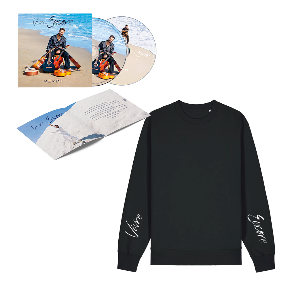 CD Exclusif "Vivre... Encore" + Crewneck Noir